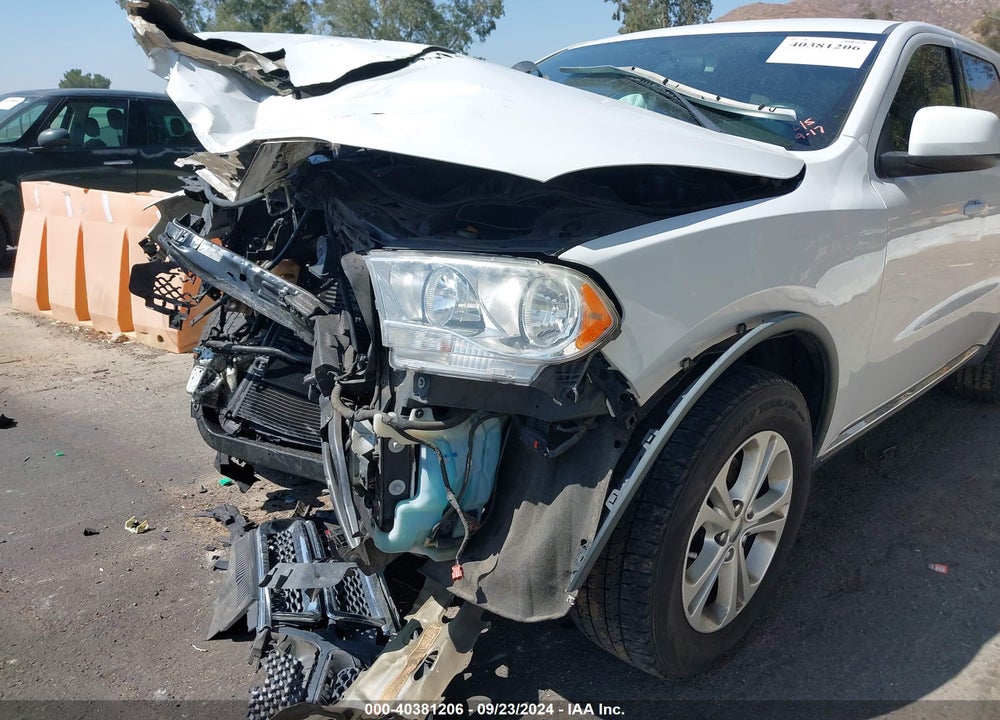 2013 DODGE DURANGO SXT VIN: 1C4RDHAGXDC697784