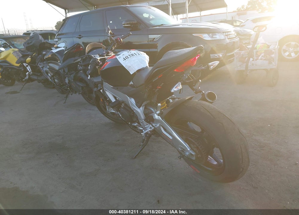 2019 APRILIA TUONO V4 1100 RR VIN: ZD4KGU005KS001152