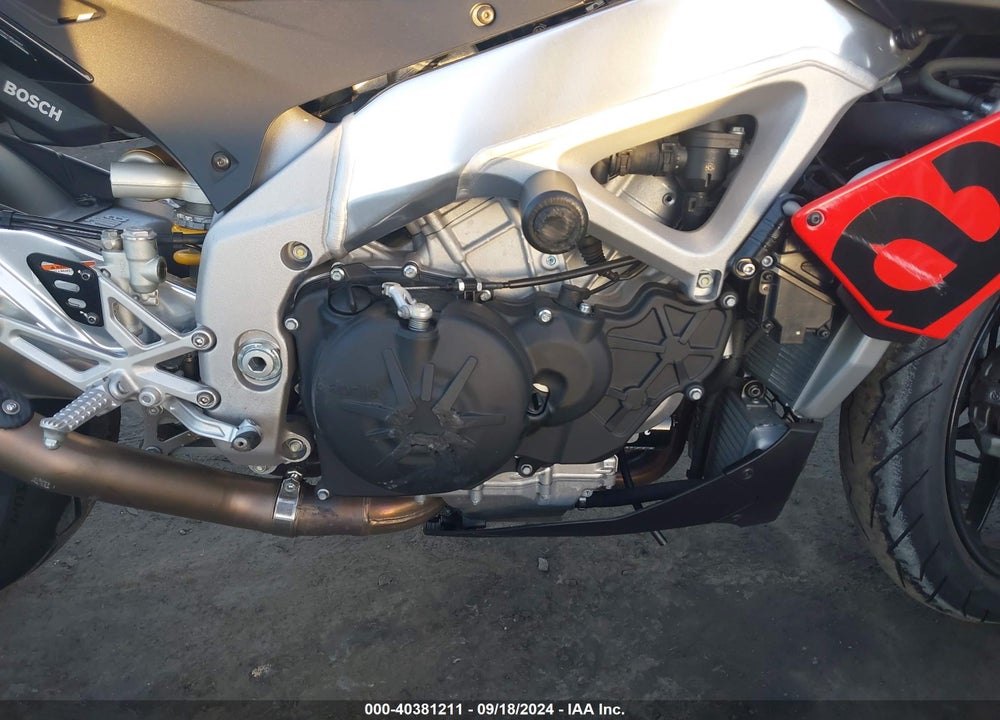 2019 APRILIA TUONO V4 1100 RR VIN: ZD4KGU005KS001152
