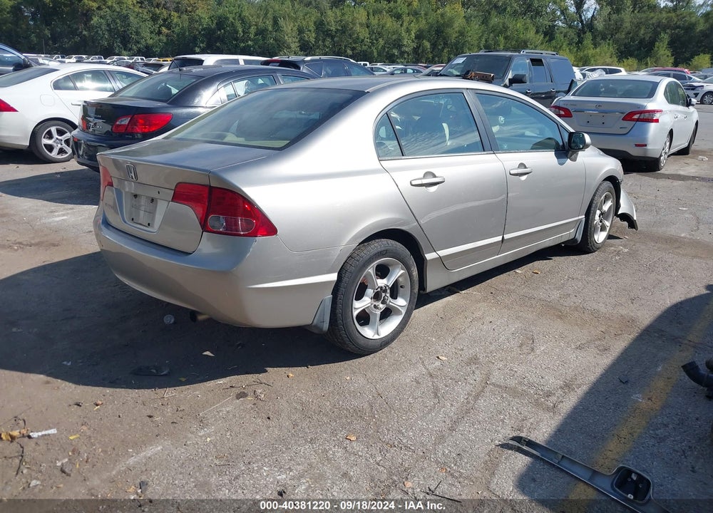 2006 HONDA CIVIC LX VIN: 1HGFA16586L023907