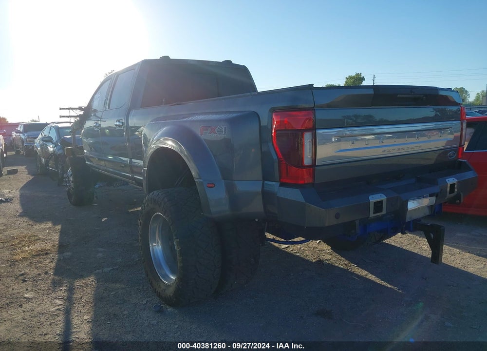 2022 FORD F-450 PLATINUM VIN: 1FT8W4DT0NED81629