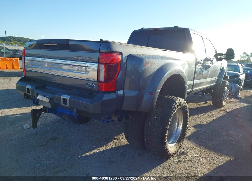 2022 FORD F-450 PLATINUM VIN: 1FT8W4DT0NED81629