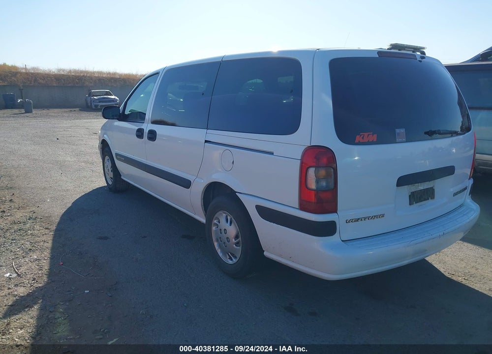 2002 CHEVROLET VENTURE PLUS VIN: 1GNDX03E72D317040
