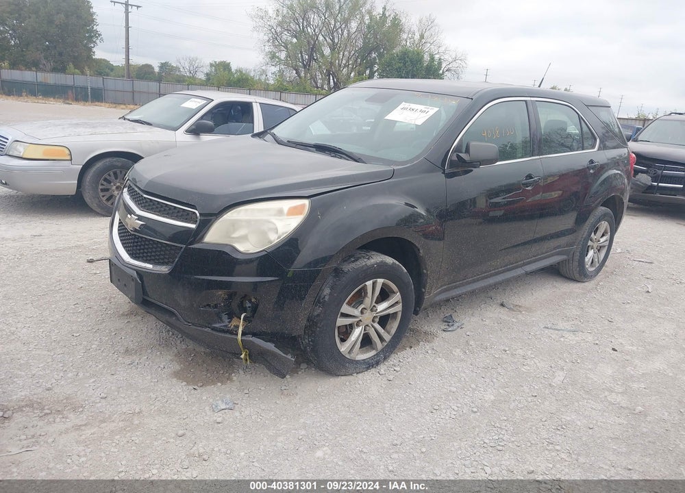 2012 CHEVROLET EQUINOX LS VIN: 2GNFLCEK7C6180836