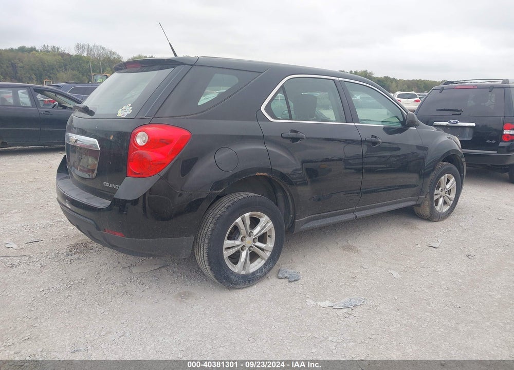 2012 CHEVROLET EQUINOX LS VIN: 2GNFLCEK7C6180836
