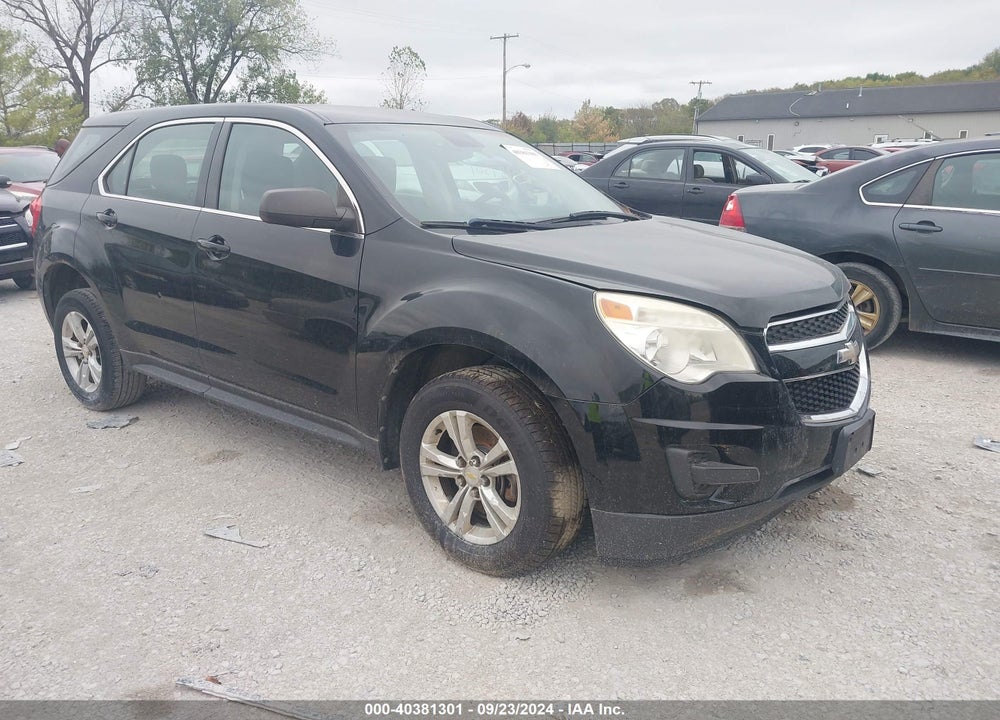 2012 CHEVROLET EQUINOX LS VIN: 2GNFLCEK7C6180836