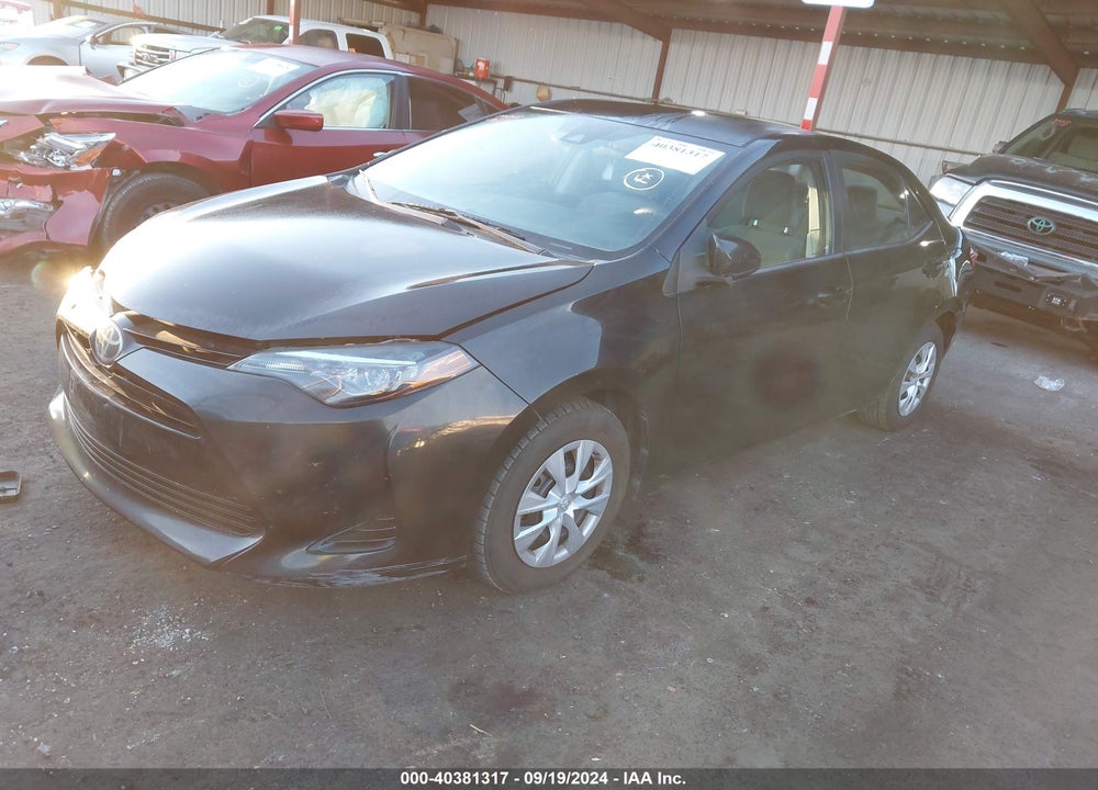 2017 TOYOTA COROLLA L VIN: 5YFBURHE4HP692086