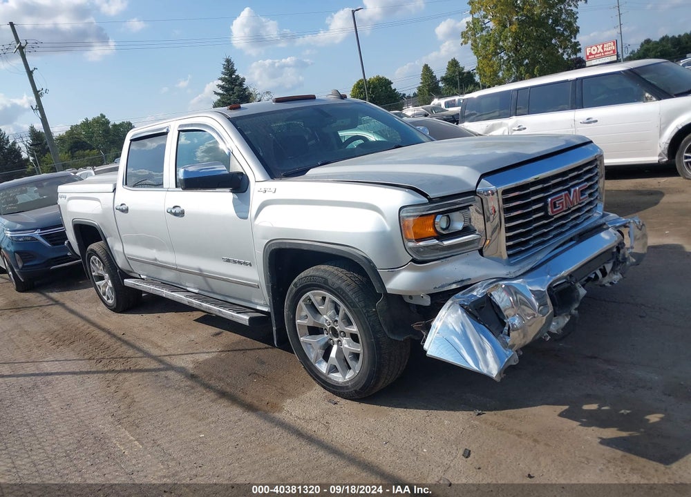 2015 GMC SIERRA 1500 SLT VIN: 3GTU2VEC3FG483306