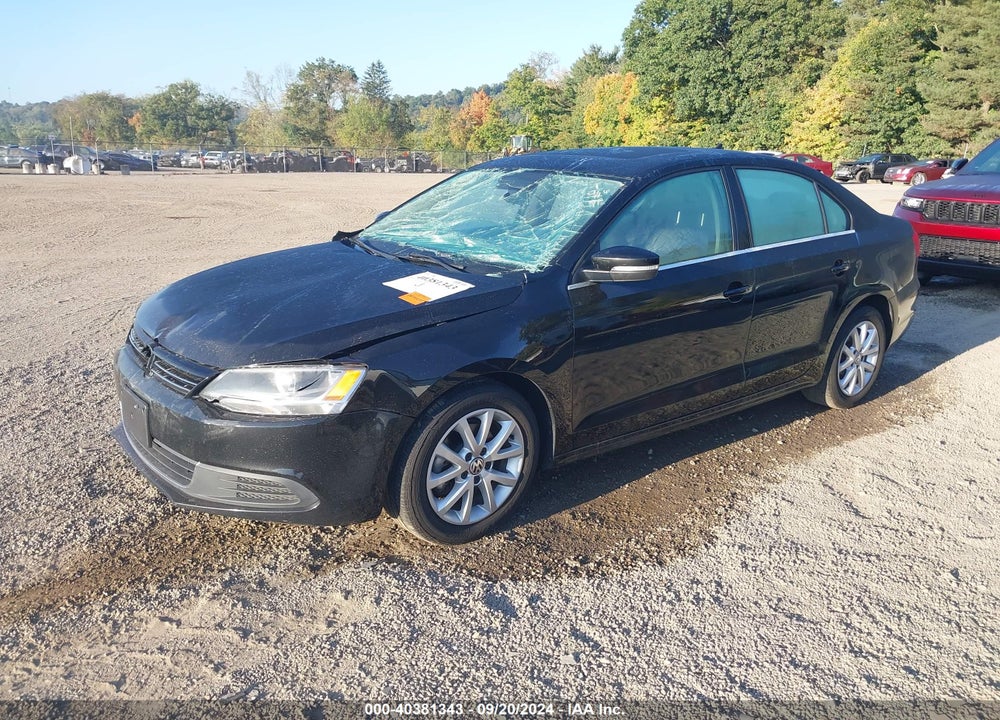 2014 VOLKSWAGEN JETTA 1.8T SE VIN: 3VWD17AJ1EM382782