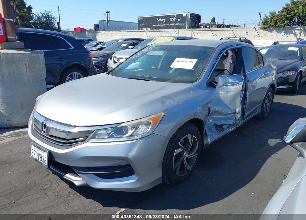 2017 HONDA ACCORD LX VIN: 1HGCR2F32HA078822