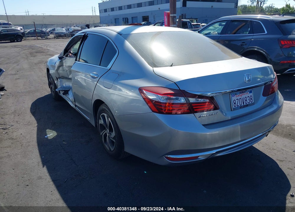 2017 HONDA ACCORD LX VIN: 1HGCR2F32HA078822
