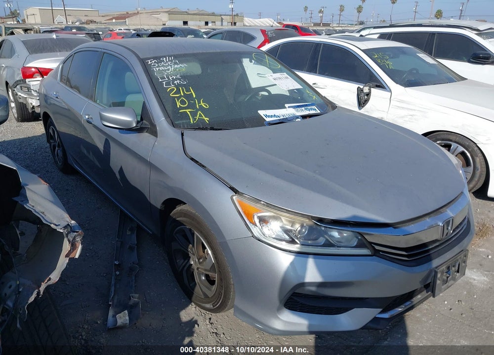 2017 HONDA ACCORD LX VIN: 1HGCR2F32HA078822