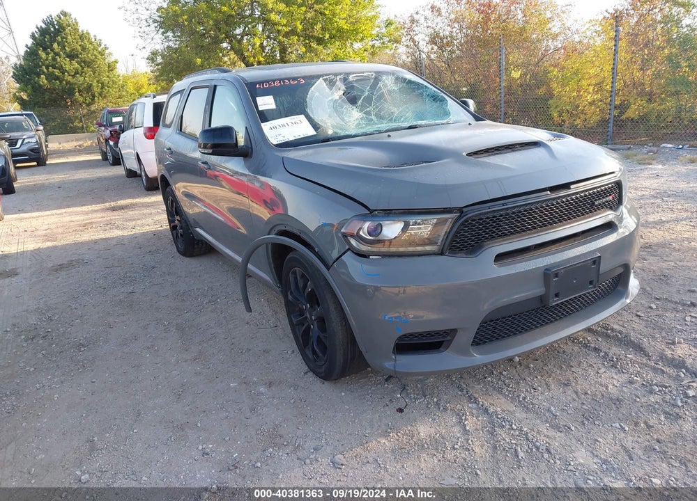 2019 DODGE DURANGO GT PLUS AWD VIN: 1C4RDJDG1KC605607