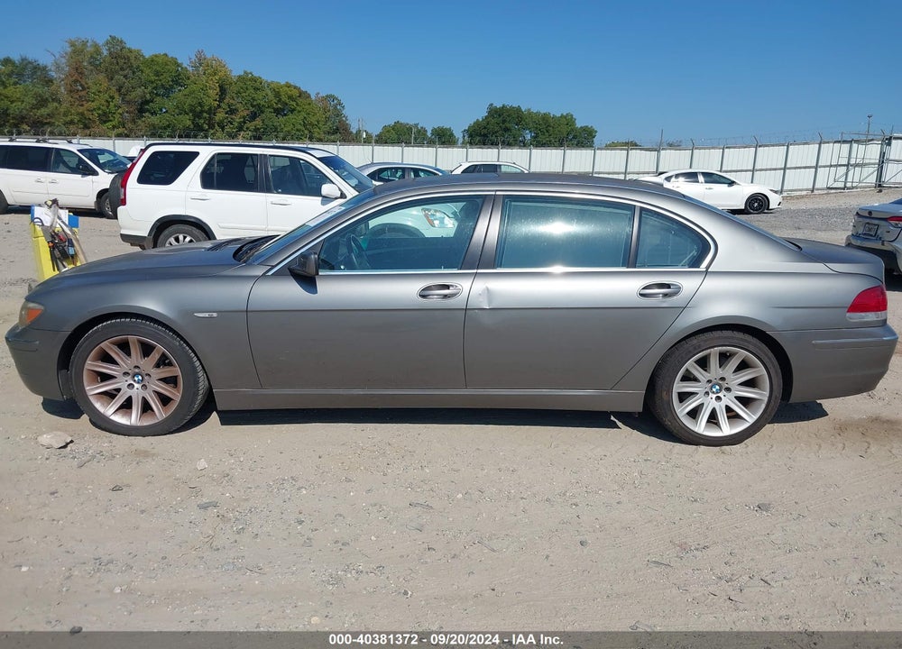 2006 BMW 750LI VIN: WBAHN83586DT31014