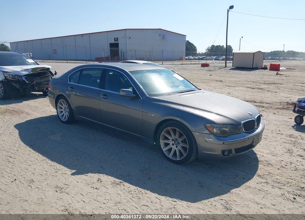 2006 BMW 750LI VIN: WBAHN83586DT31014
