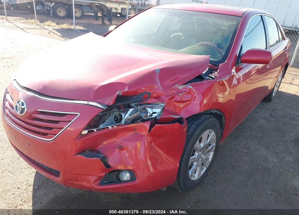 2008 TOYOTA CAMRY XLE V6 VIN: 4T1BK46K98U072687