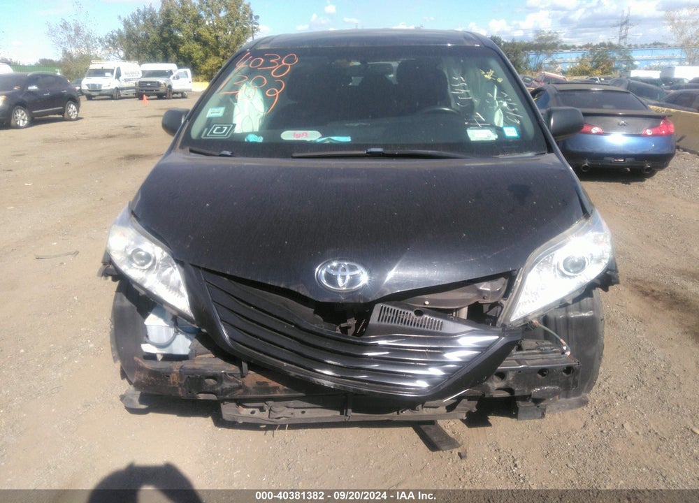 2015 TOYOTA SIENNA L 7 PASSENGER VIN: 5TDZK3DC5FS533328
