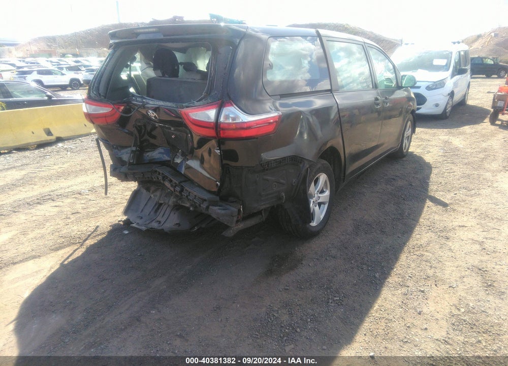 2015 TOYOTA SIENNA L 7 PASSENGER VIN: 5TDZK3DC5FS533328