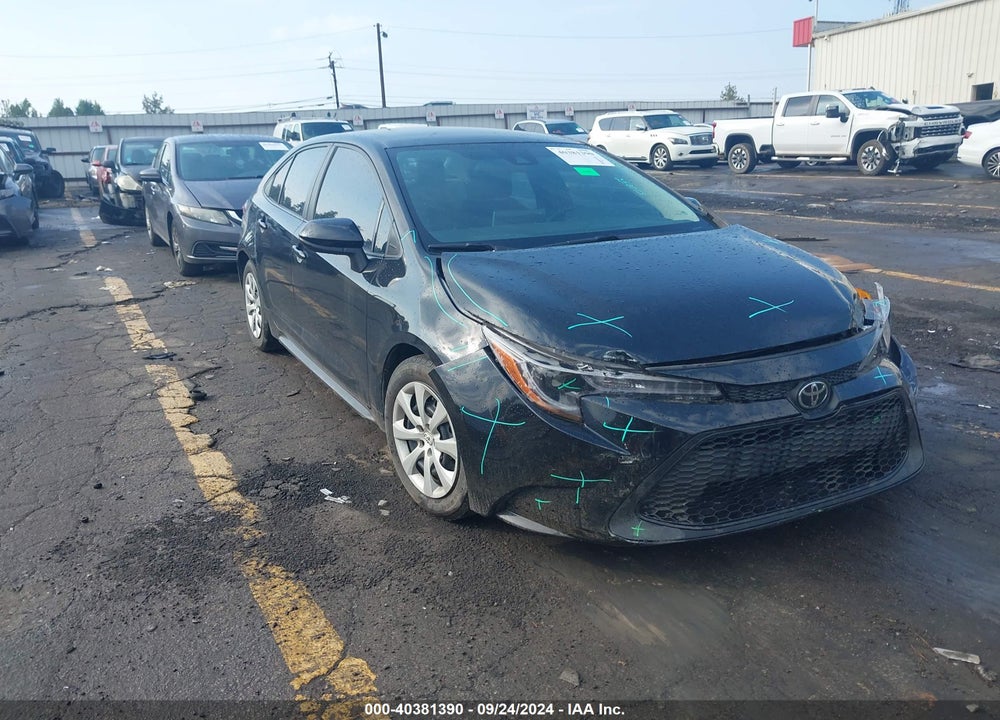 2021 TOYOTA COROLLA LE VIN: 5YFEPMAE0MP163360