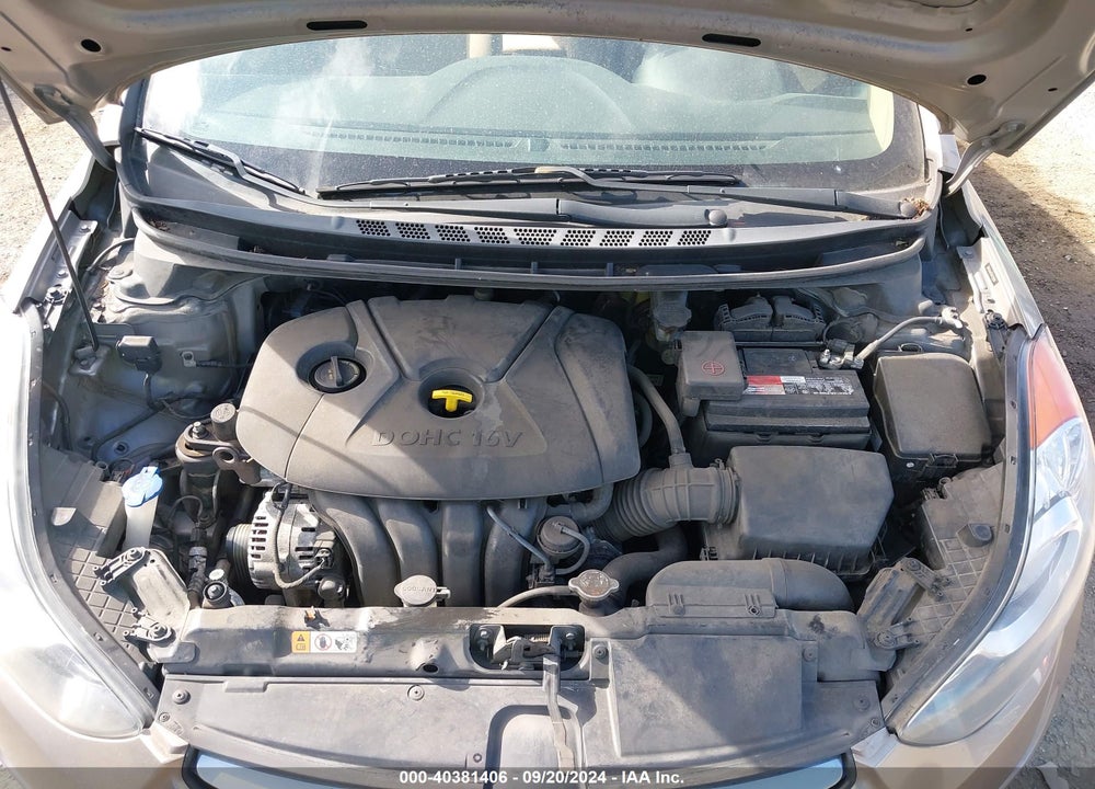 2013 HYUNDAI ELANTRA GLS VIN: 5NPDH4AEXDH293961