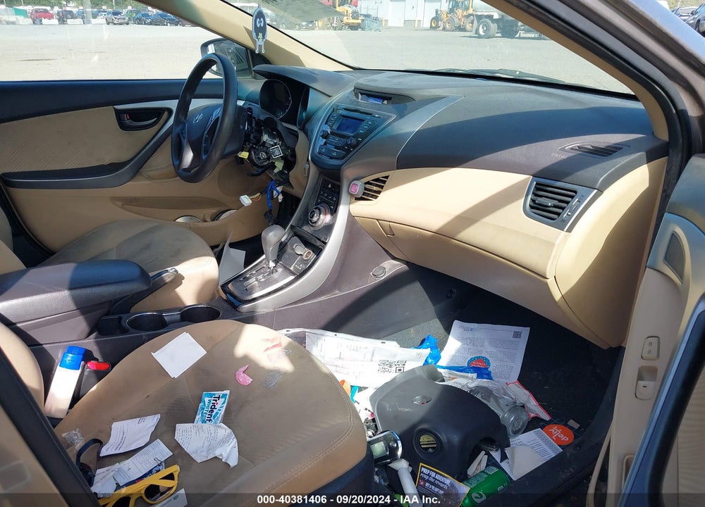 2013 HYUNDAI ELANTRA GLS VIN: 5NPDH4AEXDH293961