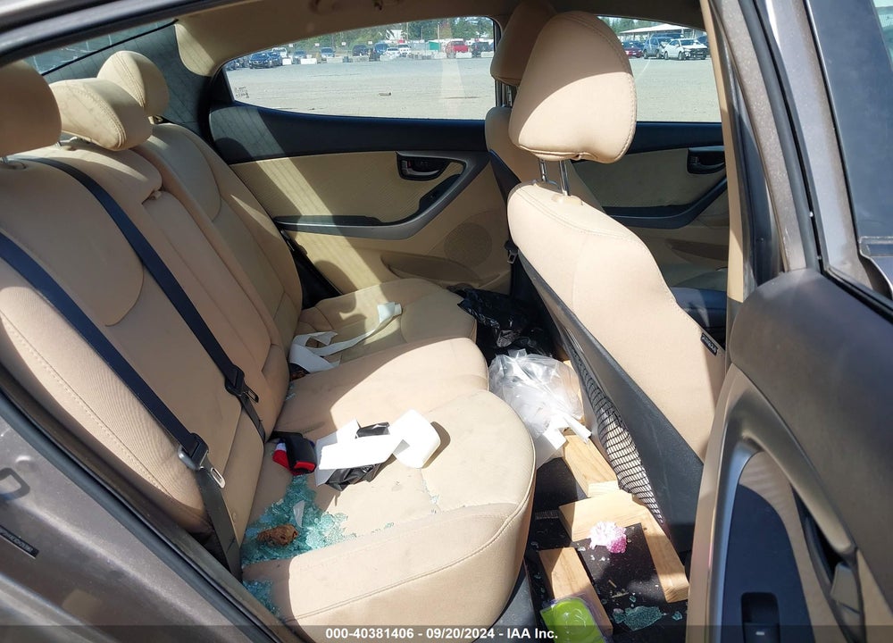 2013 HYUNDAI ELANTRA GLS VIN: 5NPDH4AEXDH293961