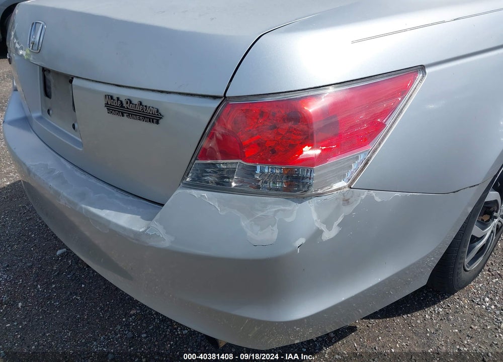 2009 HONDA ACCORD 2.4 LX VIN: 1HGCP26349A194482