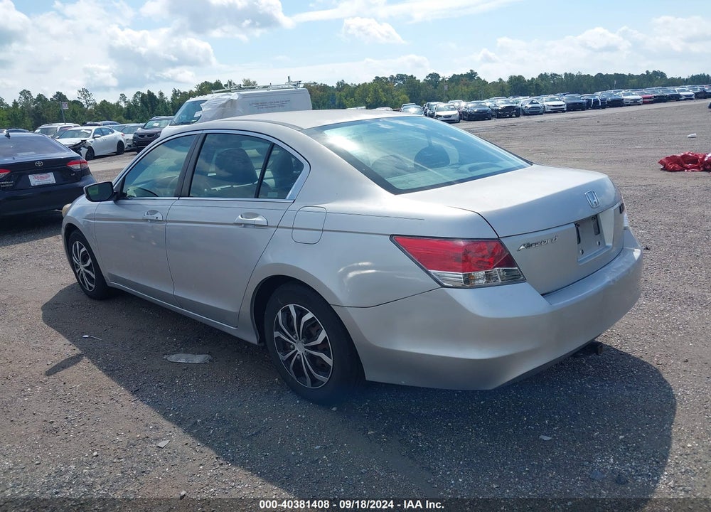 2009 HONDA ACCORD 2.4 LX VIN: 1HGCP26349A194482