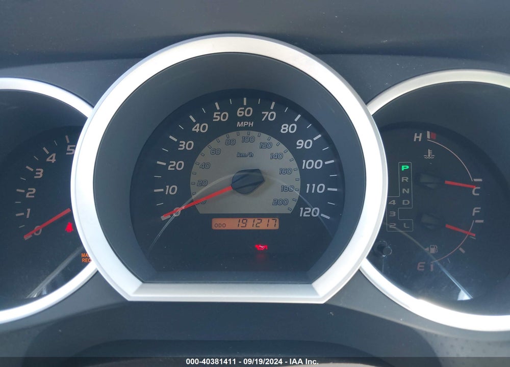 2007 TOYOTA TACOMA BASE V6 VIN: 5TELU42N77Z325613