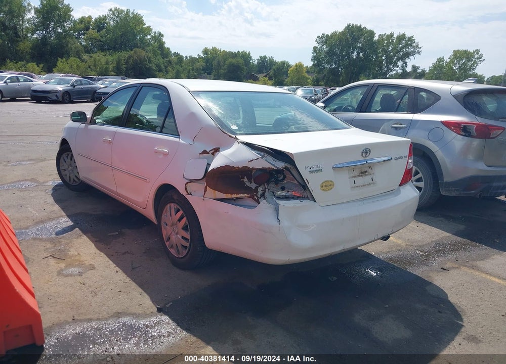 2003 TOYOTA CAMRY XLE VIN: 4T1BE32K03U260272