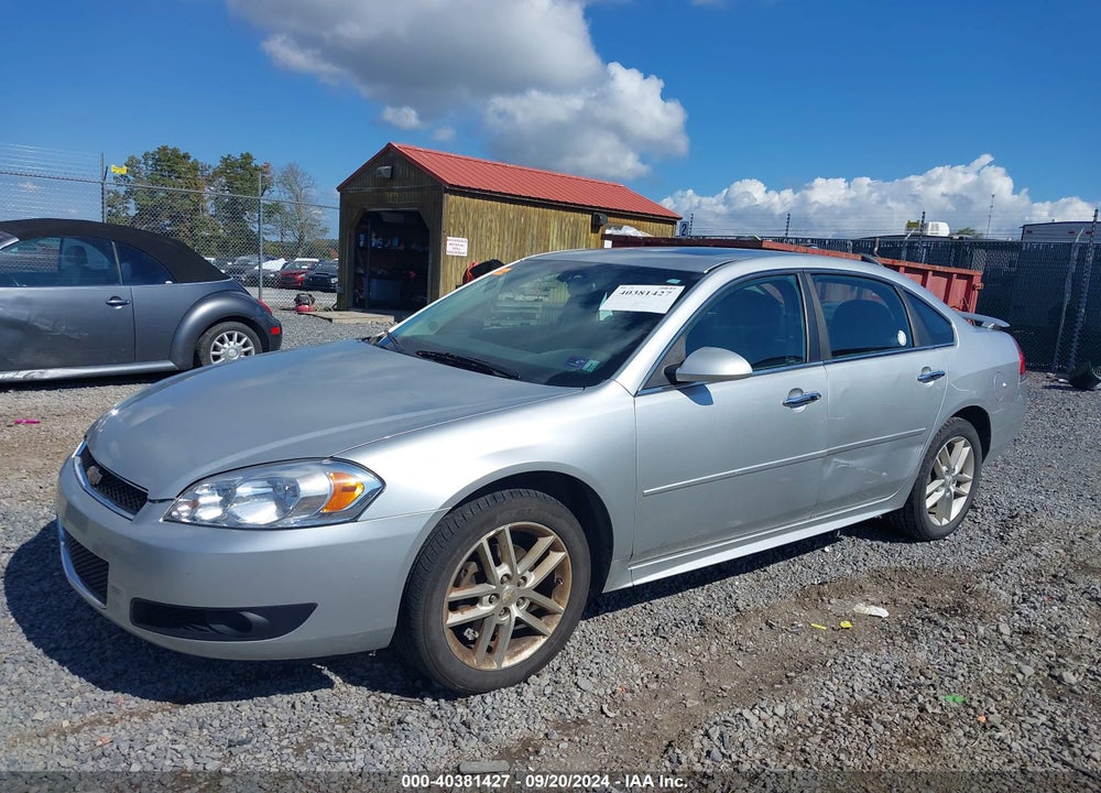 2012 CHEVROLET IMPALA LTZ VIN: 2G1WC5E39C1103002
