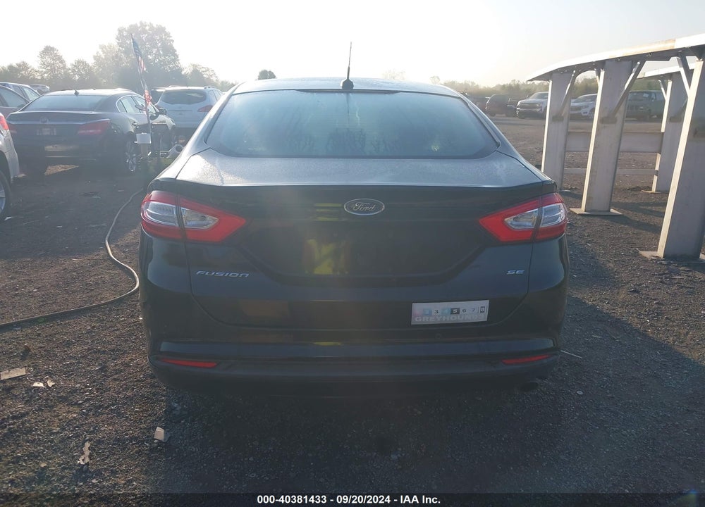 2013 FORD FUSION SE VIN: 3FA6P0H74DR321008