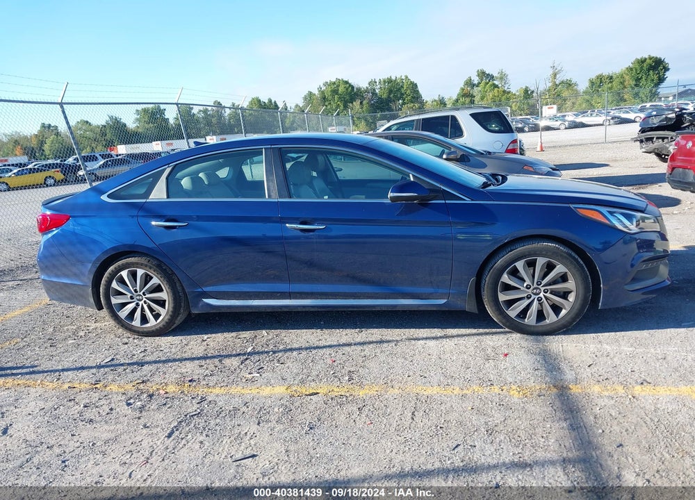 2015 HYUNDAI SONATA SPORT VIN: 5NPE34AF3FH141938