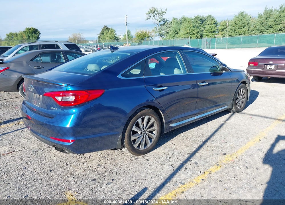 2015 HYUNDAI SONATA SPORT VIN: 5NPE34AF3FH141938