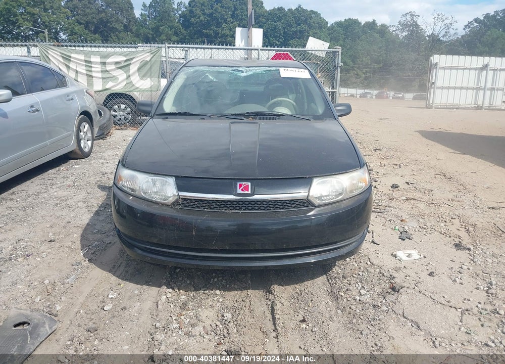 2003 SATURN ION LEVEL 2 VIN: 1G8AJ52F33Z186093