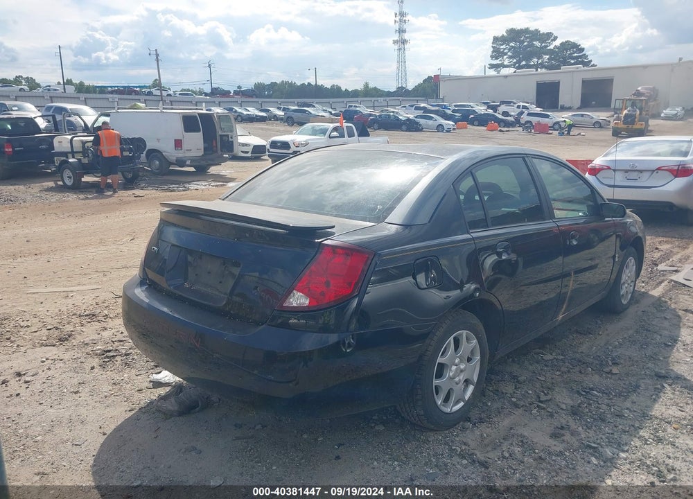 2003 SATURN ION LEVEL 2 VIN: 1G8AJ52F33Z186093