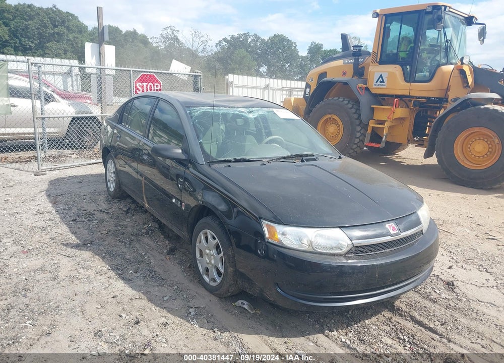 2003 SATURN ION LEVEL 2 VIN: 1G8AJ52F33Z186093