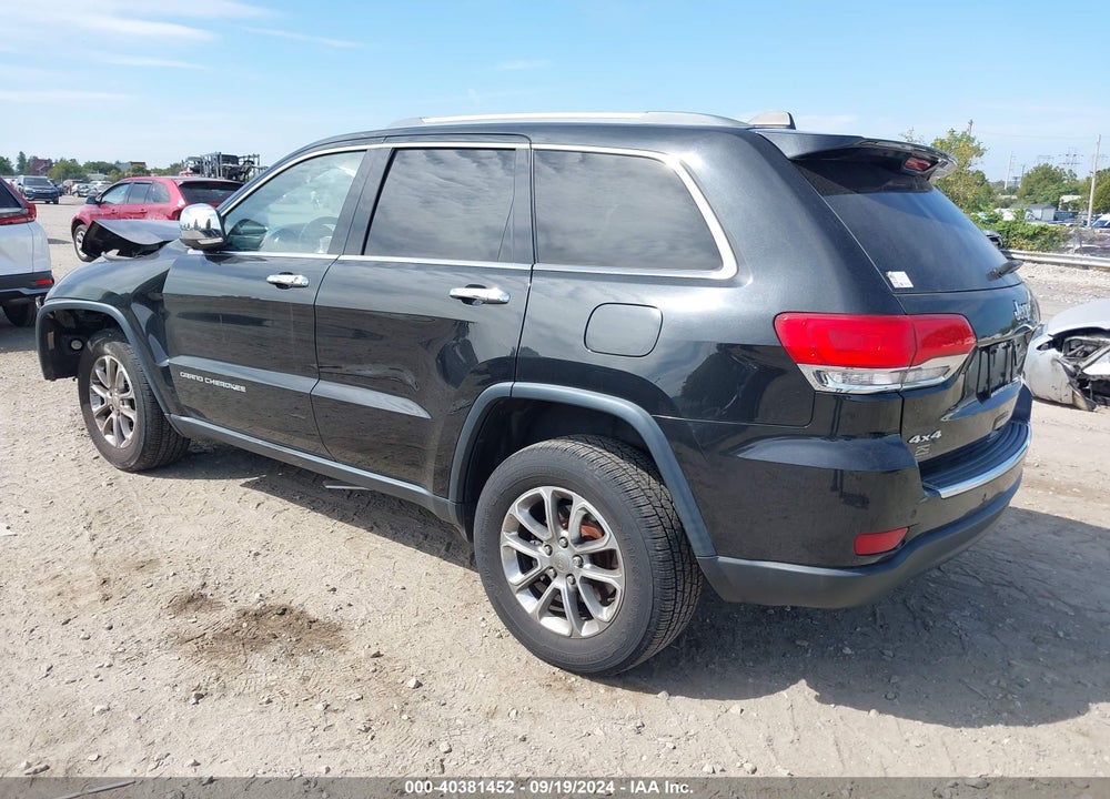 2015 JEEP GRAND CHEROKEE LIMITED VIN: 1C4RJFBG4FC649857