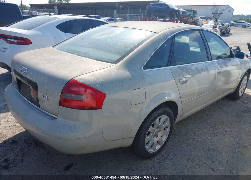 2000 AUDI A6 VIN: WAUEH24B1YN017570