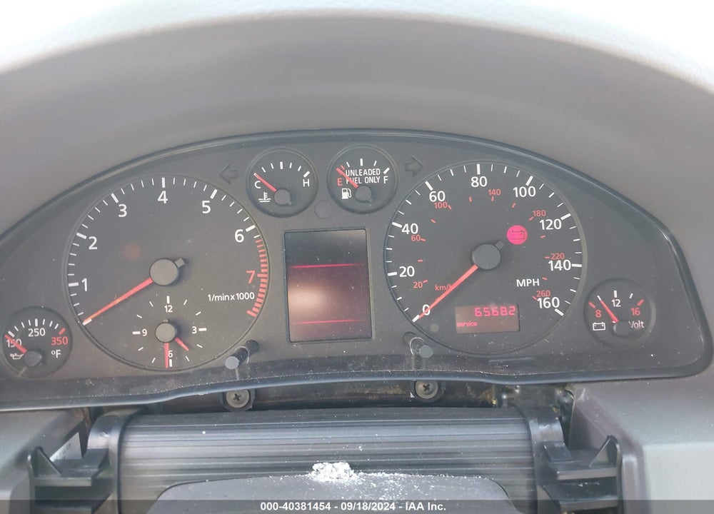 2000 AUDI A6 VIN: WAUEH24B1YN017570