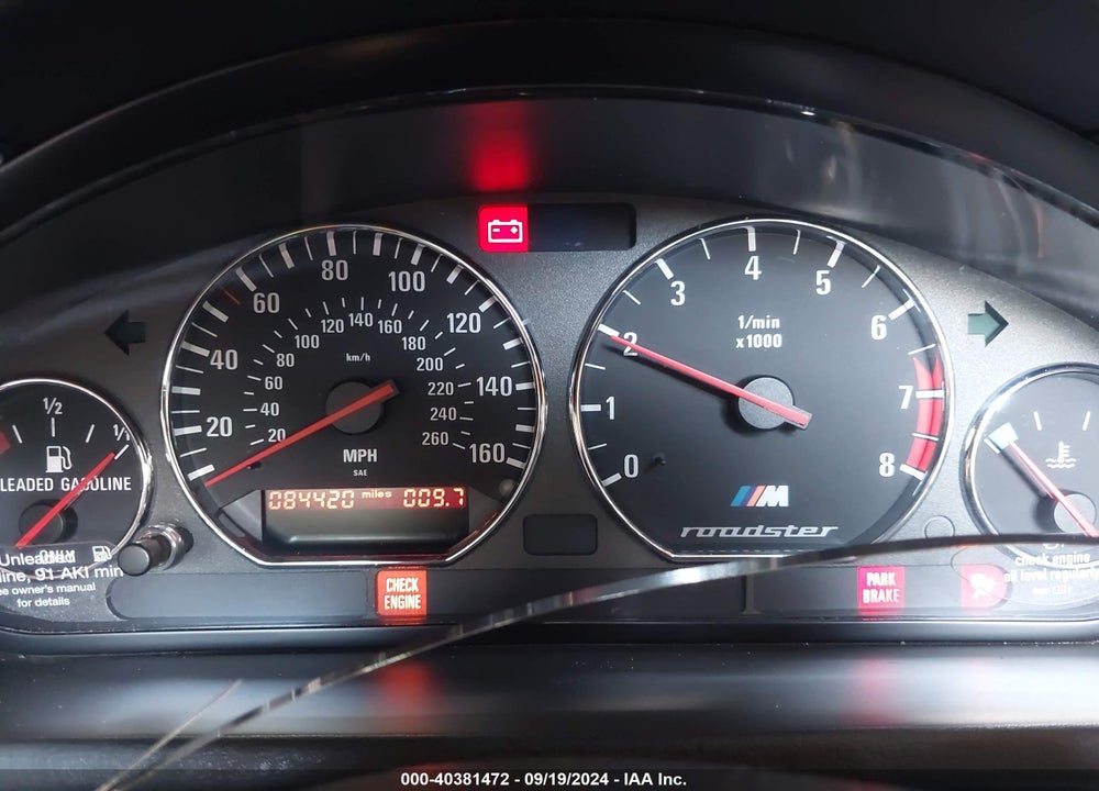 1999 BMW M VIN: WBSCK9334XLC88577