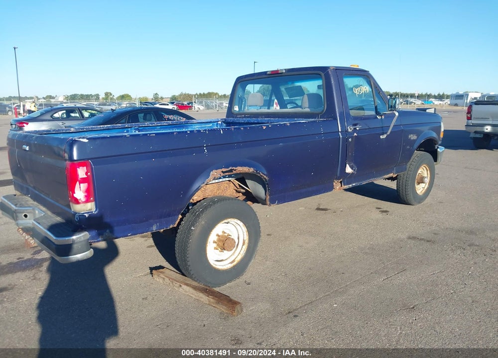 1994 FORD F250 VIN: 2FTHF26H9RCA83007
