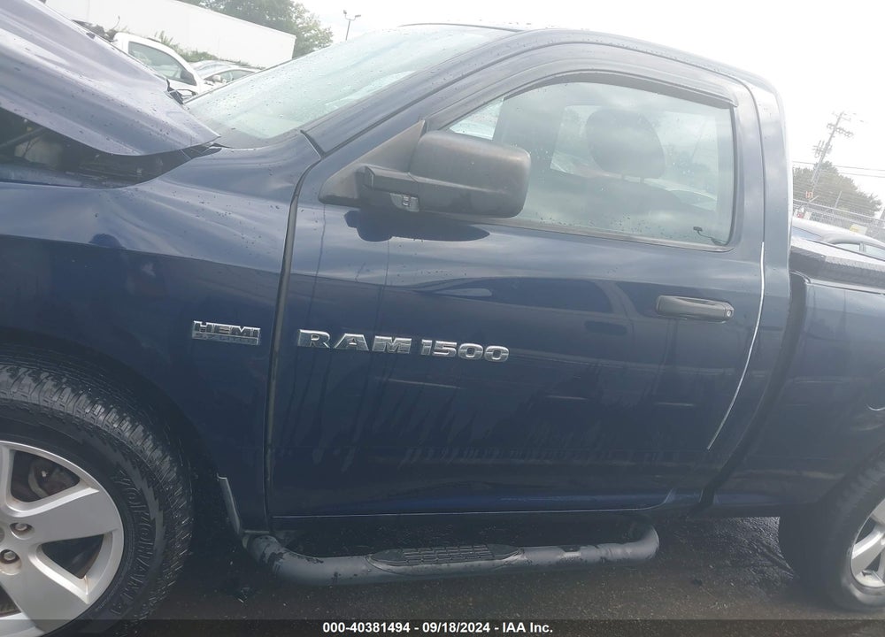 2012 RAM 1500 ST VIN: 3C6JD6ATXCG277024