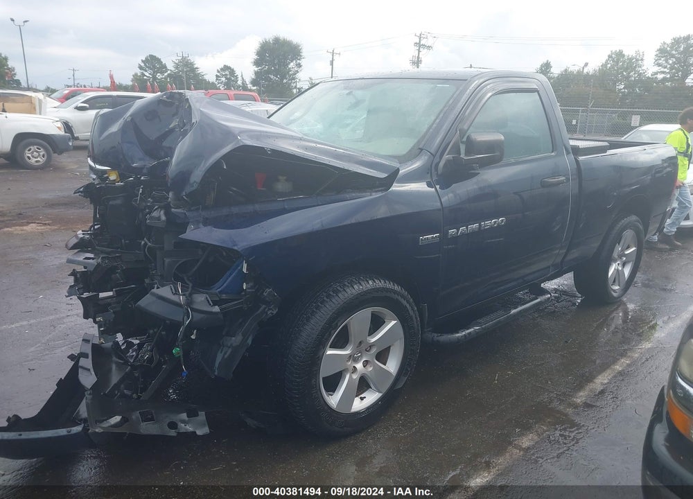 2012 RAM 1500 ST VIN: 3C6JD6ATXCG277024