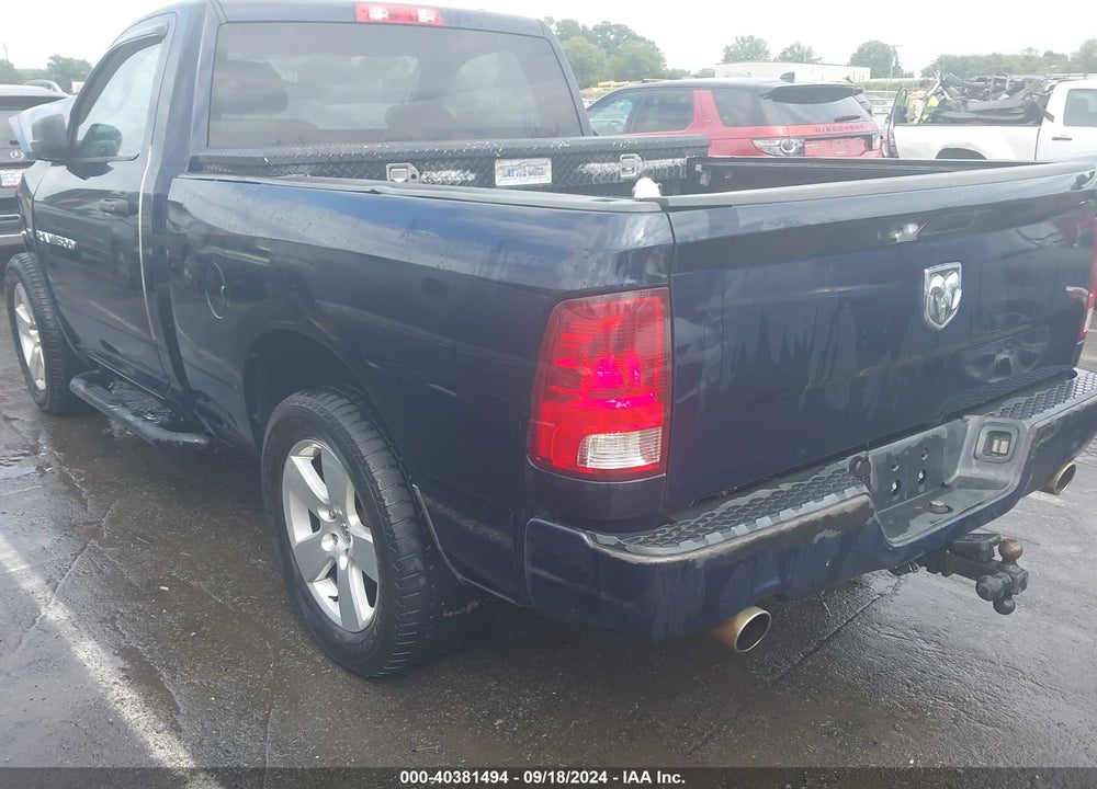 2012 RAM 1500 ST VIN: 3C6JD6ATXCG277024