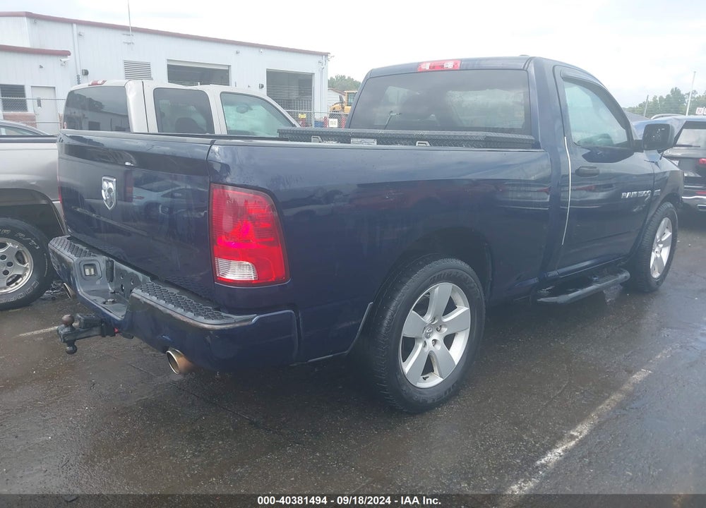 2012 RAM 1500 ST VIN: 3C6JD6ATXCG277024