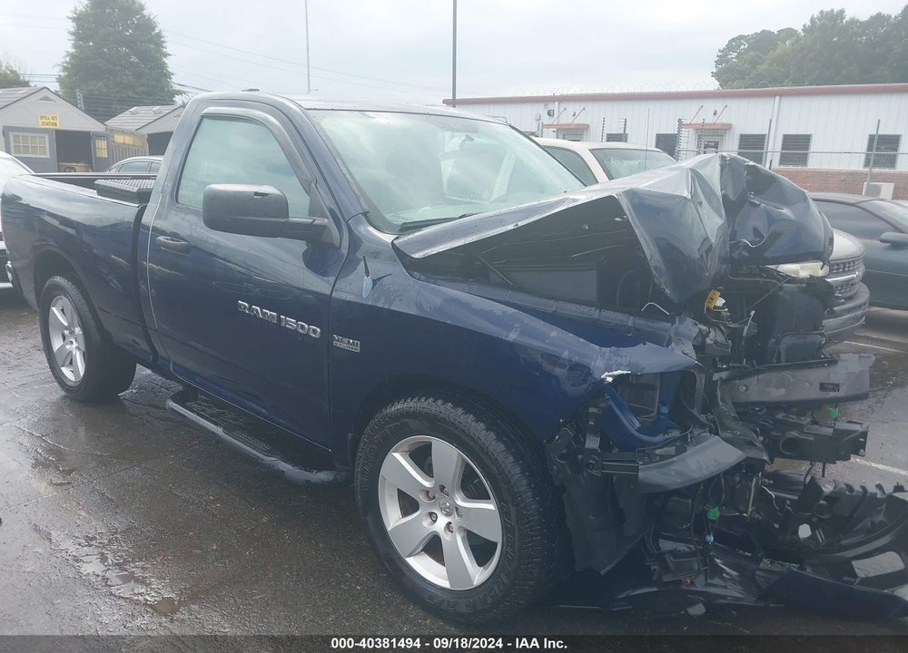 2012 RAM 1500 ST VIN: 3C6JD6ATXCG277024