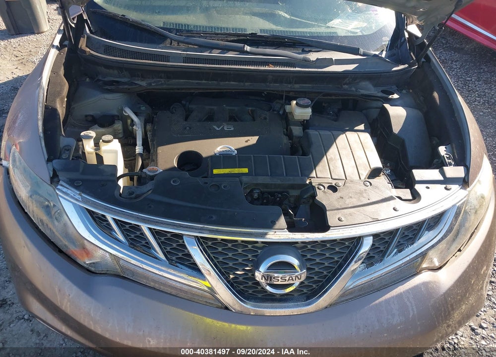 2011 NISSAN MURANO SL VIN: JN8AZ1MW4BW151118