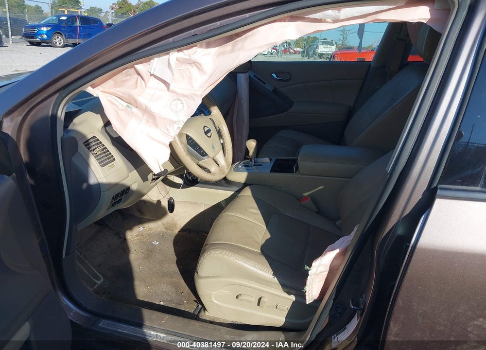 2011 NISSAN MURANO SL VIN: JN8AZ1MW4BW151118