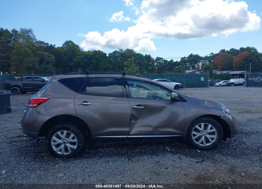 2011 NISSAN MURANO SL VIN: JN8AZ1MW4BW151118